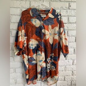 Tommy Bahama silk Hawaiian style shirt